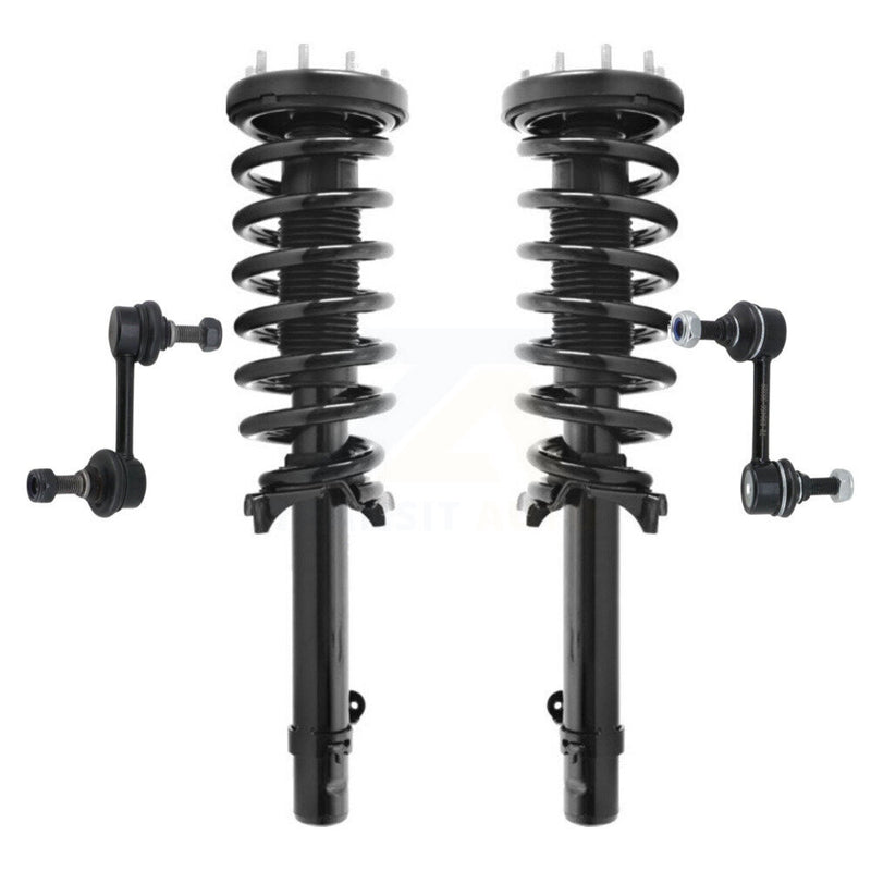 Transit Auto KSS-100863 Suspension Strut and Coil Spring Assembly for 2008-2012 Honda Accord - Front