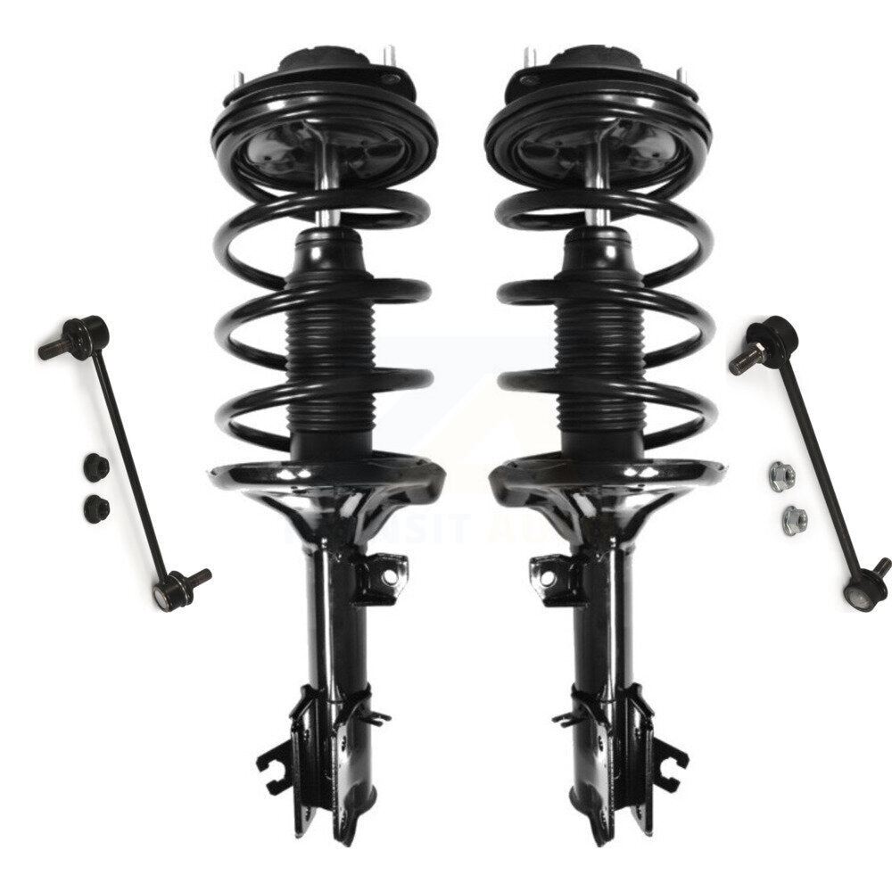 Transit Auto KSS-100865 Suspension Strut and Coil Spring Assembly for 2001-2006 Hyundai Santa Fe - Front