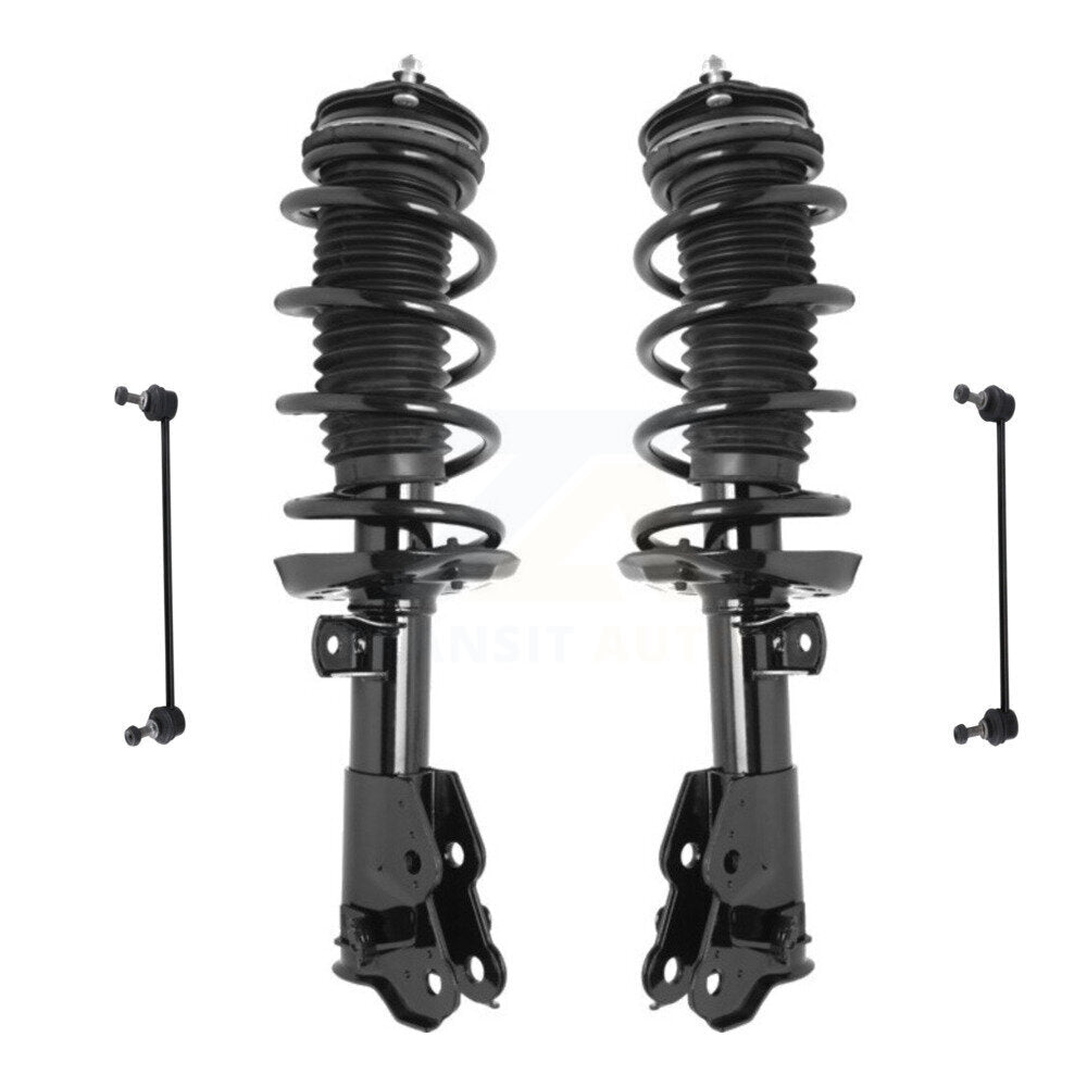 Transit Auto KSS-100869 Suspension Strut and Coil Spring Assembly for 2012-2015 Honda Civic - Front