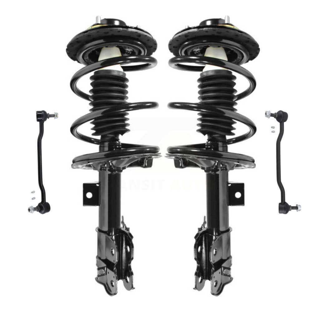 Transit Auto KSS-100870 Suspension Strut and Coil Spring Assembly for 2004-2008 Nissan Maxima - Front