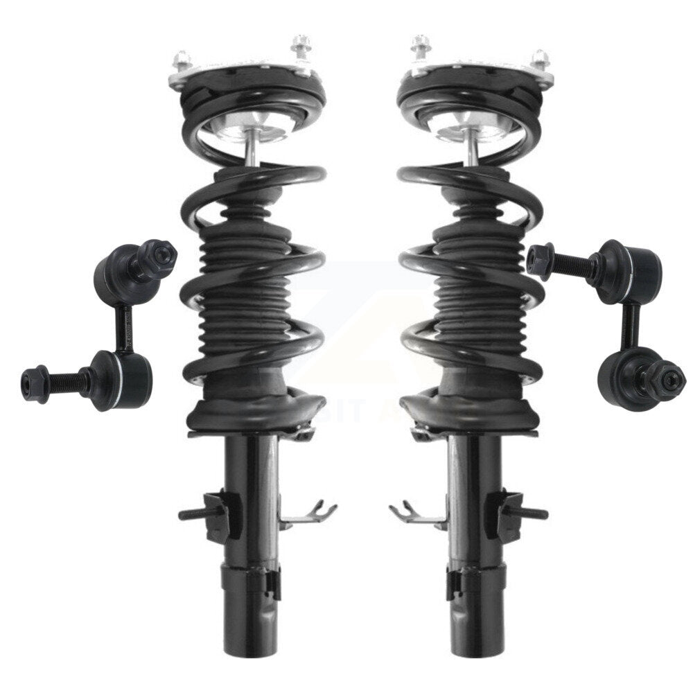 Transit Auto KSS-100872 Suspension Strut and Coil Spring Assembly for 2009-2017 INFINITI Q60, INFINITI G37 - Front