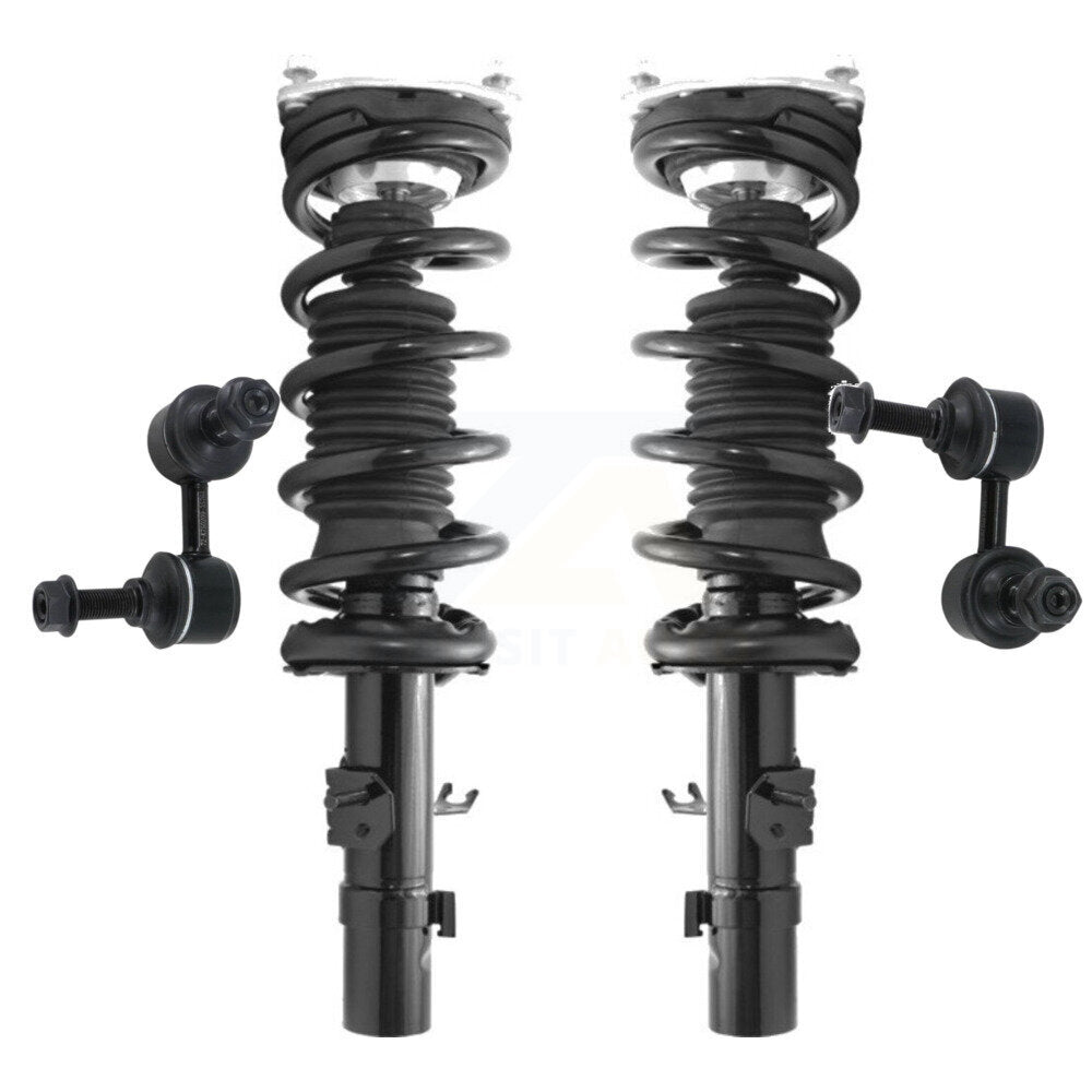 Transit Auto KSS-100874 Suspension Strut and Coil Spring Assembly for 2007-2015 INFINITI Q40, INFINITI G25 and More - Front