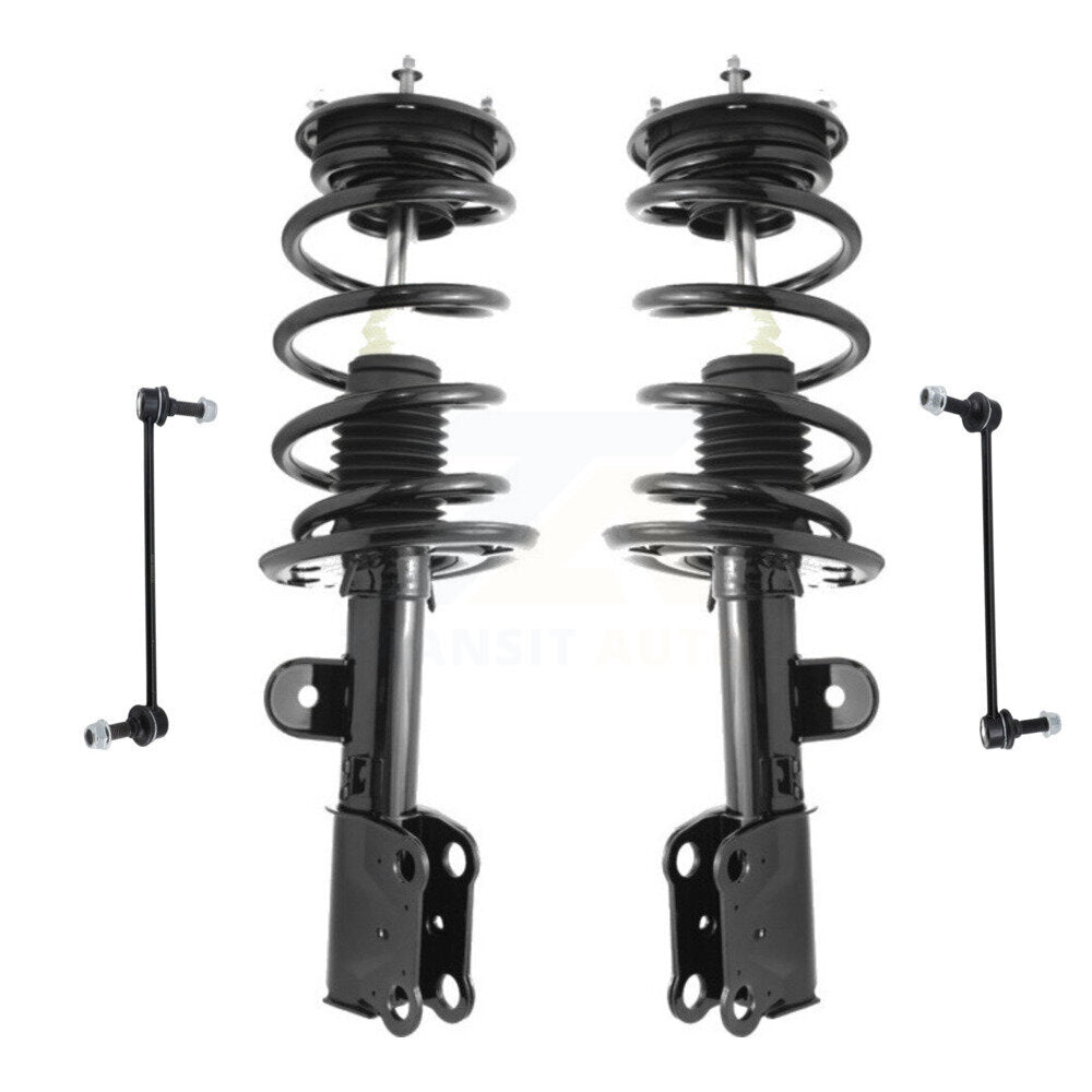Transit Auto KSS-100878 Suspension Strut and Coil Spring Assembly for 2013-2019 Ford Taurus - Front