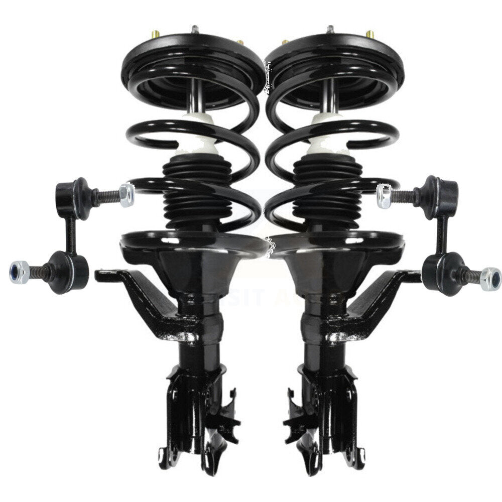Transit Auto KSS-100883 Suspension Strut and Coil Spring Assembly for 2003-2005 Honda Civic - Front