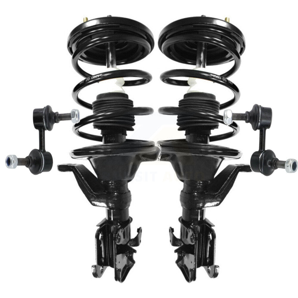Transit Auto KSS-100885 Suspension Strut and Coil Spring Assembly for 2001-2005 Honda Civic, Acura EL - Front