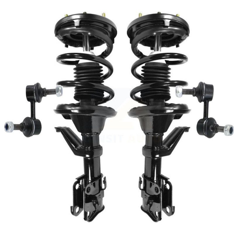 Transit Auto KSS-100888 Suspension Strut and Coil Spring Assembly for 2002-2006 Honda CR-V - Front