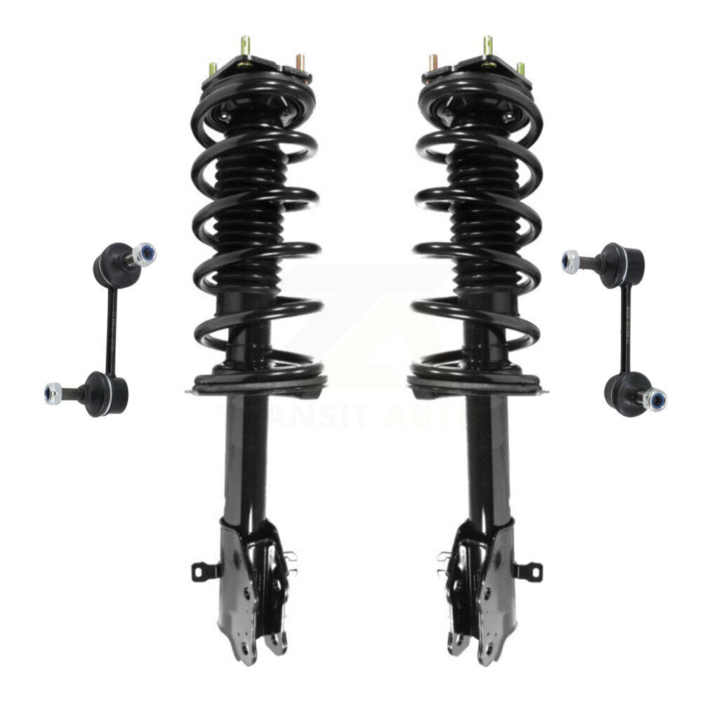 Transit Auto KSS-100889 Suspension Strut and Coil Spring Assembly for 2007-2012 Mazda CX-7 - Front