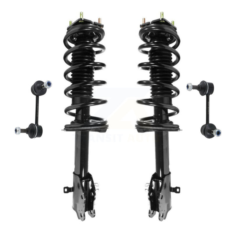 Transit Auto KSS-100889 Suspension Strut and Coil Spring Assembly for 2007-2012 Mazda CX-7 - Front