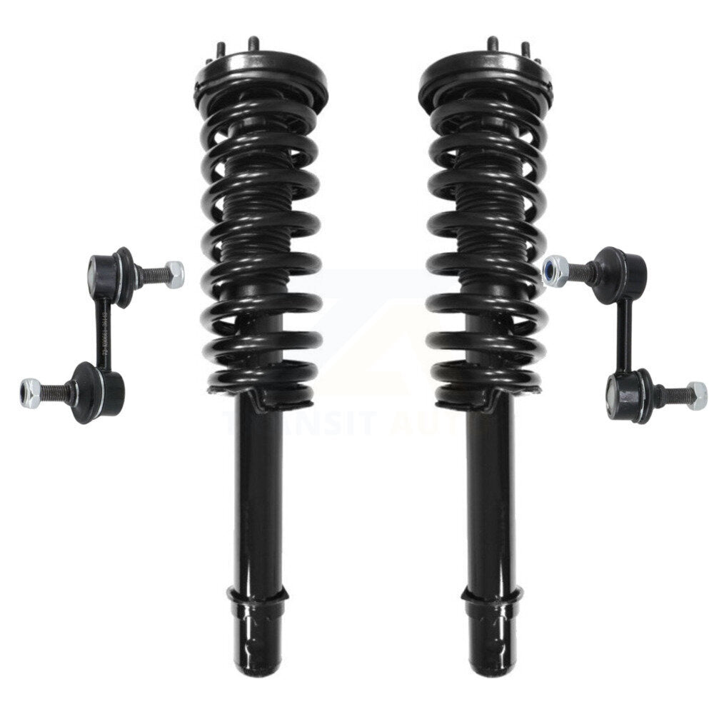 Transit Auto KSS-100902 Suspension Strut and Coil Spring Assembly for 2004-2007 Honda Accord - Front