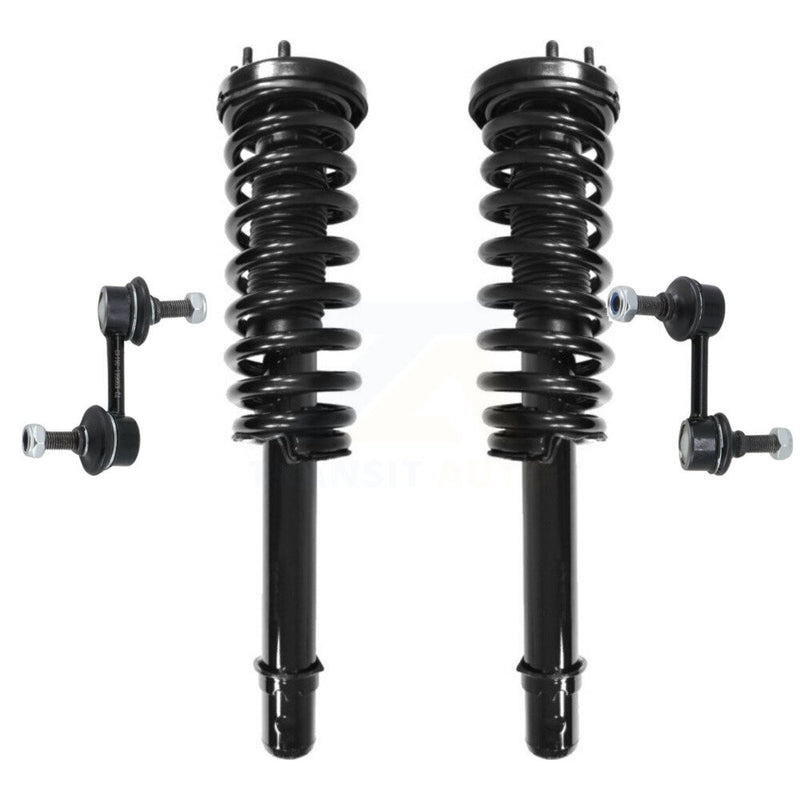 Transit Auto KSS-100902 Suspension Strut and Coil Spring Assembly for 2004-2007 Honda Accord - Front