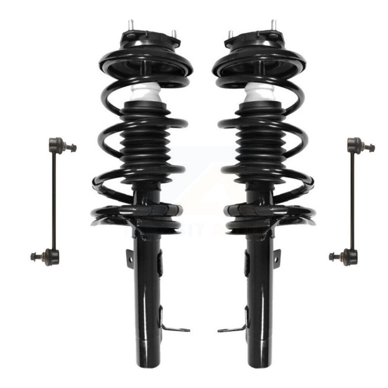 Transit Auto KSS-100917 Suspension Strut and Coil Spring Assembly for 2000-2005 Ford Focus - Front