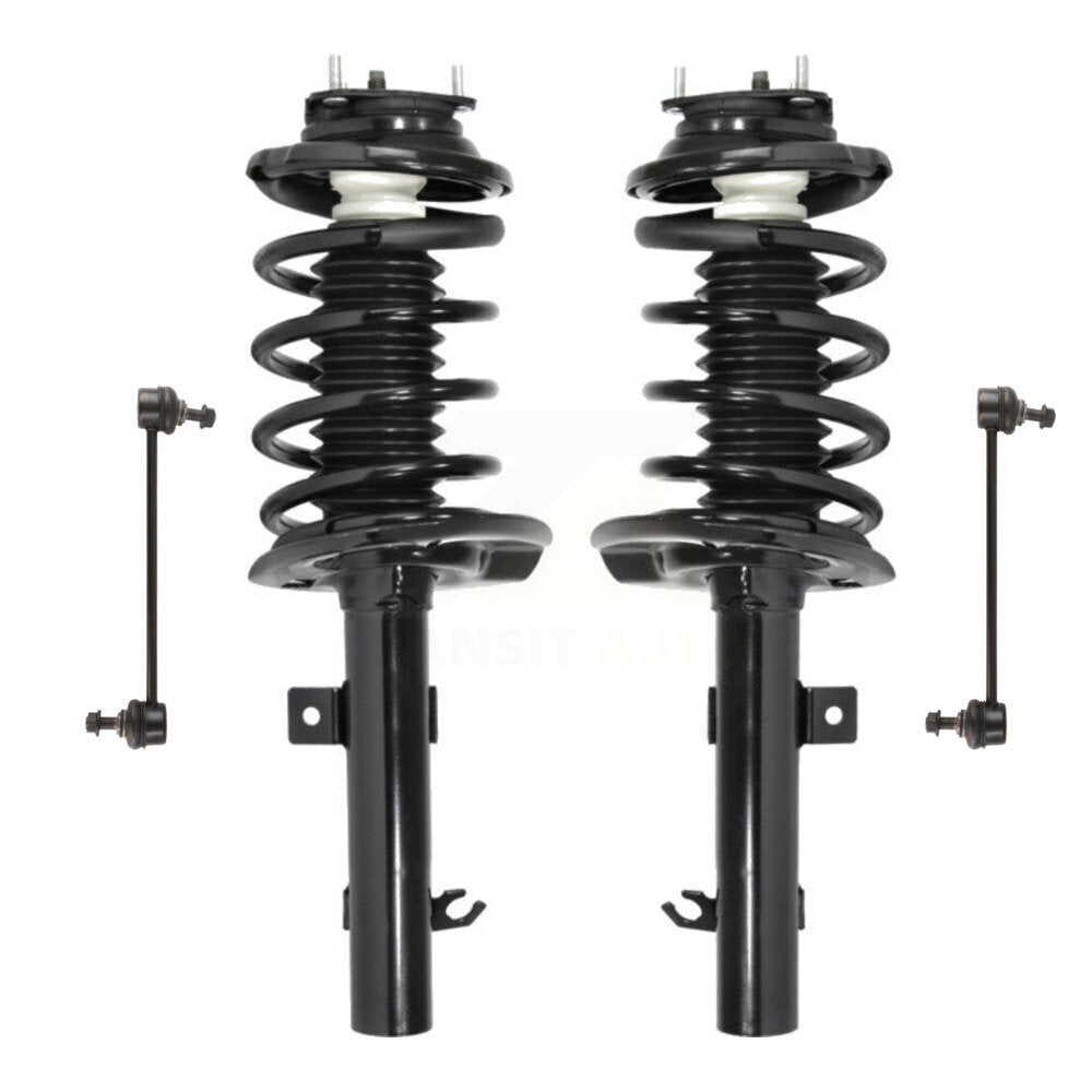 Transit Auto KSS-100919 Suspension Strut and Coil Spring Assembly for 2006-2010 Ford Focus - Front