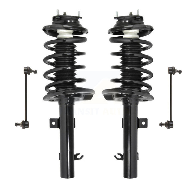Transit Auto KSS-100919 Suspension Strut and Coil Spring Assembly for 2006-2010 Ford Focus - Front