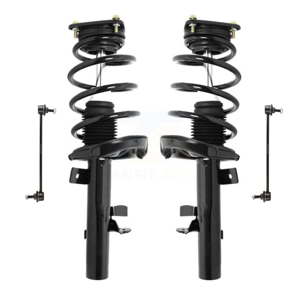 Transit Auto KSS-100920 Suspension Strut and Coil Spring Assembly for 2012-2018 Ford Focus - Front