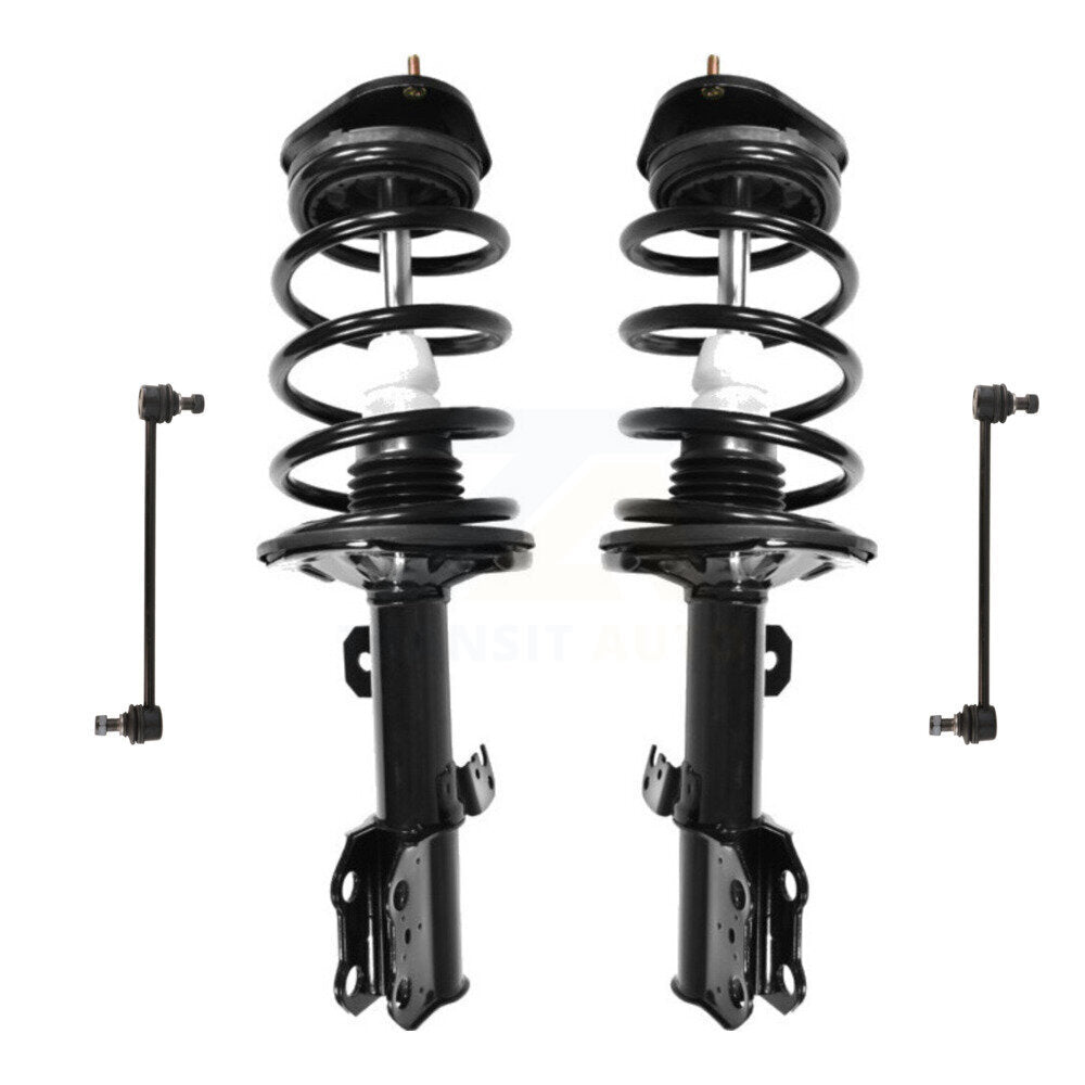 Transit Auto KSS-100938 Suspension Strut and Coil Spring Assembly for 2003-2008 Pontiac Vibe, Toyota Matrix - Front