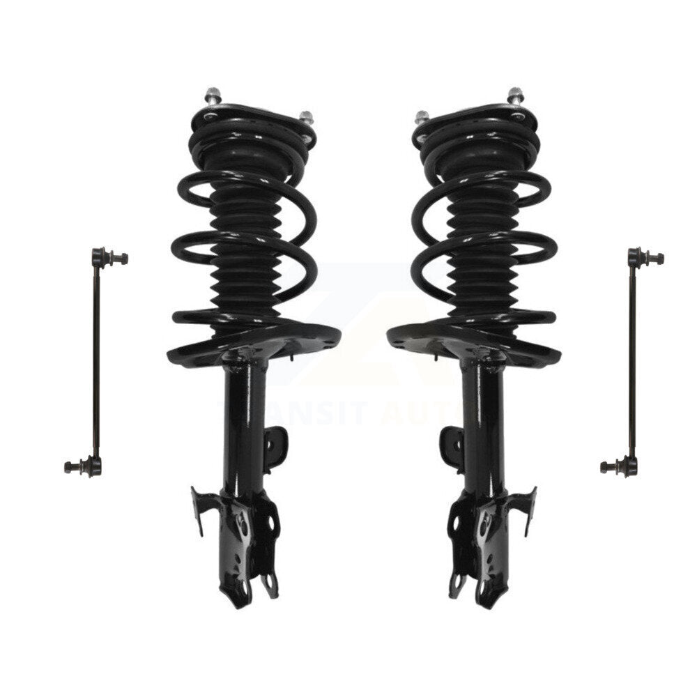 Transit Auto KSS-100941 Suspension Strut and Coil Spring Assembly for 2006-2012 Toyota RAV4 - Front