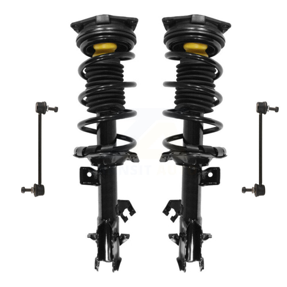 Transit Auto KSS-100945 Suspension Strut and Coil Spring Assembly for 2007-2014 Nissan Versa, Nissan Cube - Front