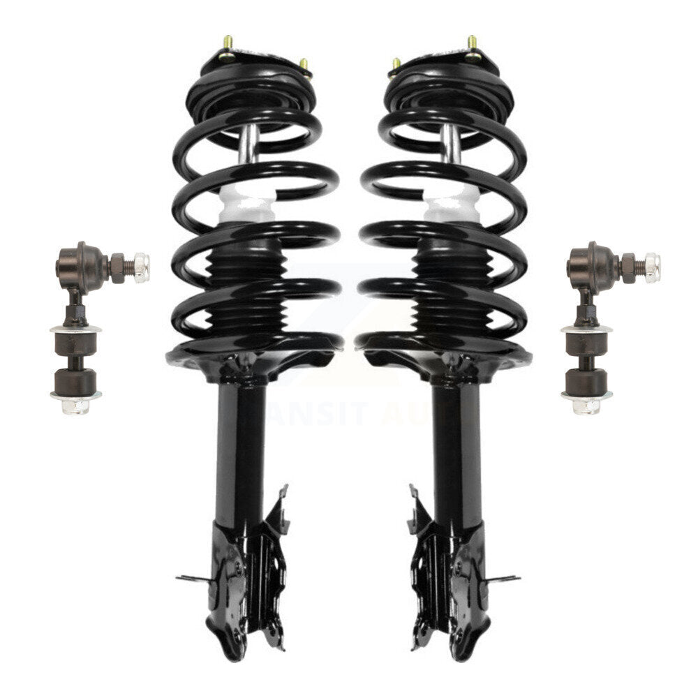Transit Auto KSS-100958 Suspension Strut and Coil Spring Assembly for 2002-2006 Nissan Sentra - Front