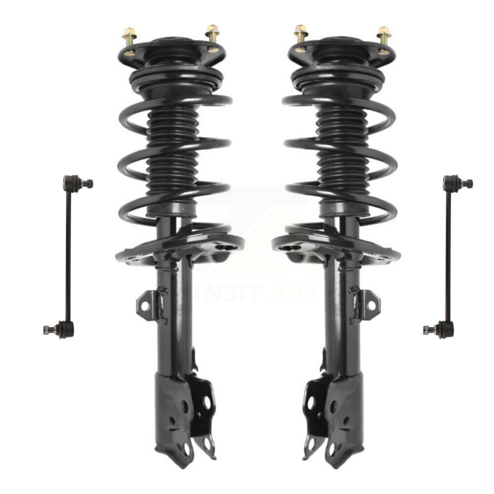 Transit Auto KSS-100963 Suspension Strut and Coil Spring Assembly for 2014-2019 Toyota Corolla - Front