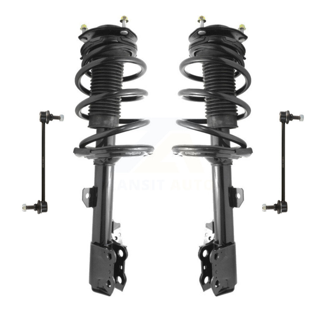Transit Auto KSS-100972 Suspension Strut and Coil Spring Assembly for 2010-2015 Toyota Highlander, Lexus RX350, Lexus RX450h - Front