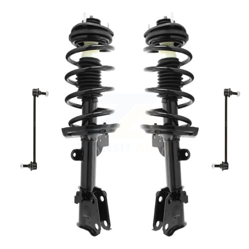 Transit Auto KSS-100974 Suspension Strut and Coil Spring Assembly for 2009-2015 Honda Pilot - Front