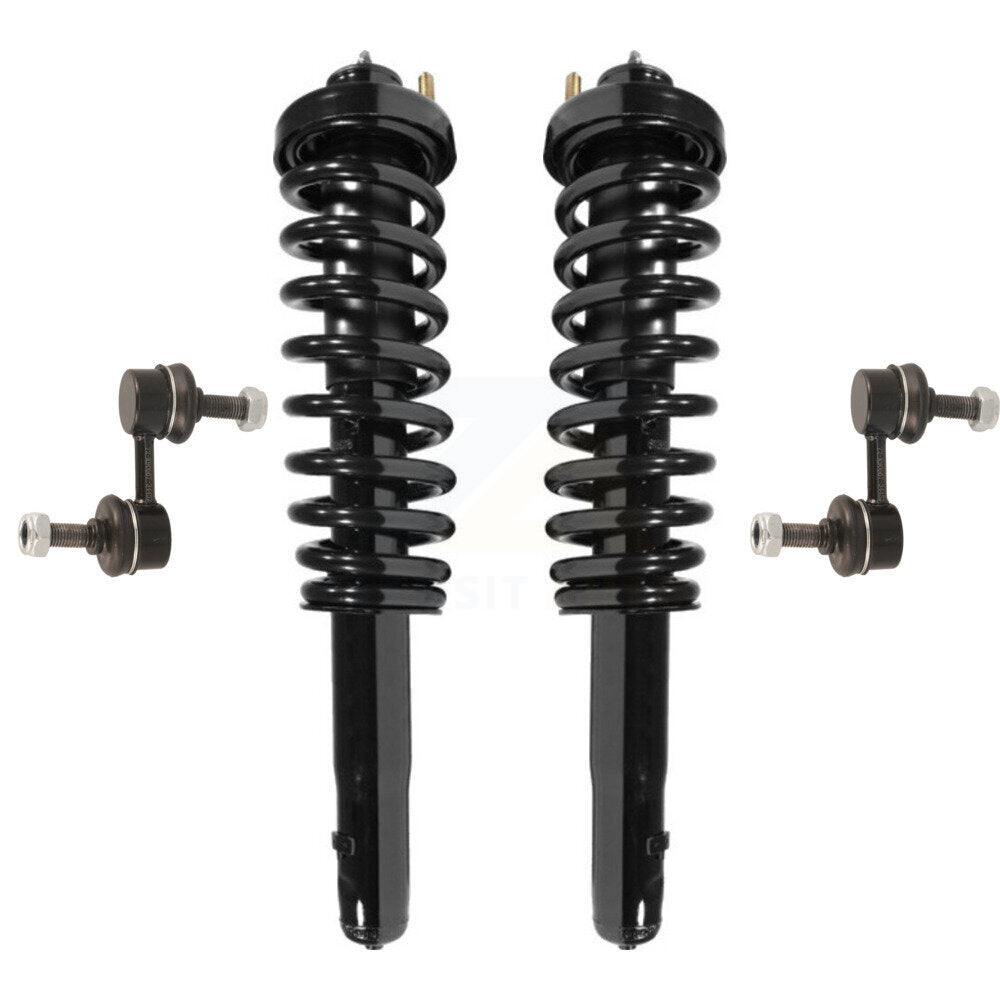 Transit Auto KSS-100978 Suspension Strut and Coil Spring Assembly for 1997-2001 Honda CR-V - Front