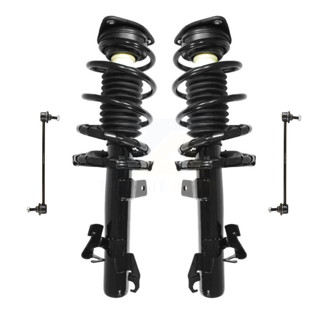 Transit Auto KSS-100983 Suspension Strut and Coil Spring Assembly for 2010-2013 Mazda 3 - Front