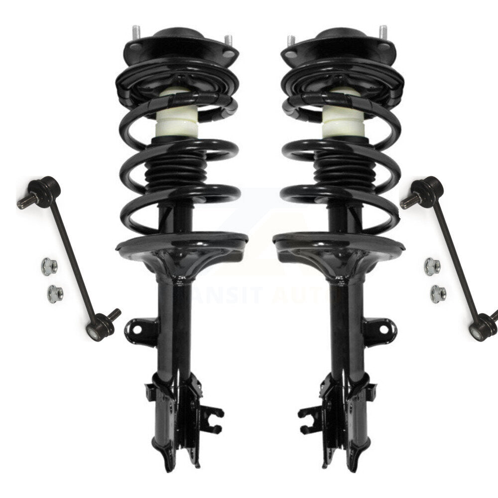 Transit Auto KSS-100998 Suspension Strut and Coil Spring Assembly for 2005-2010 Hyundai Tucson, Kia Sportage - Front