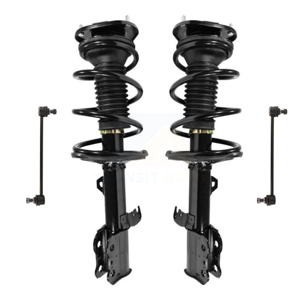 Transit Auto KSS-101001 Suspension Strut and Coil Spring Assembly for 2003-2008 Toyota Corolla - Front