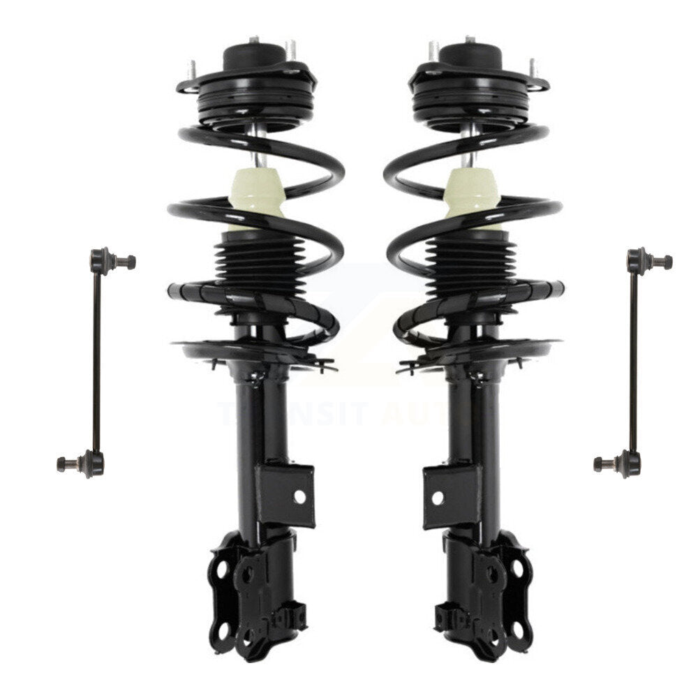 Transit Auto KSS-101003 Suspension Strut and Coil Spring Assembly for 2013-2015 Hyundai Sonata, Kia Optima - Front