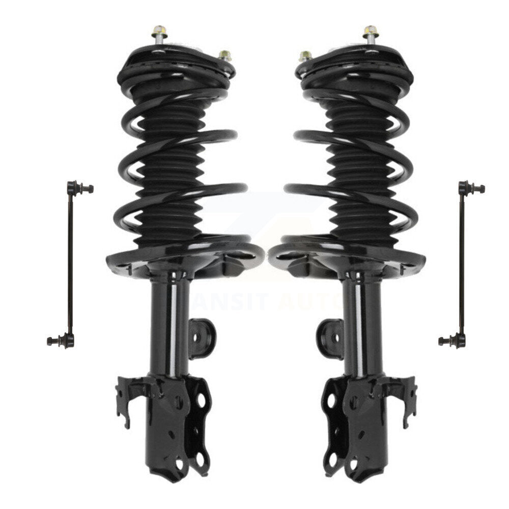 Transit Auto KSS-101004 Suspension Strut and Coil Spring Assembly for 2011-2017 Toyota Prius V, Scion tC - Front