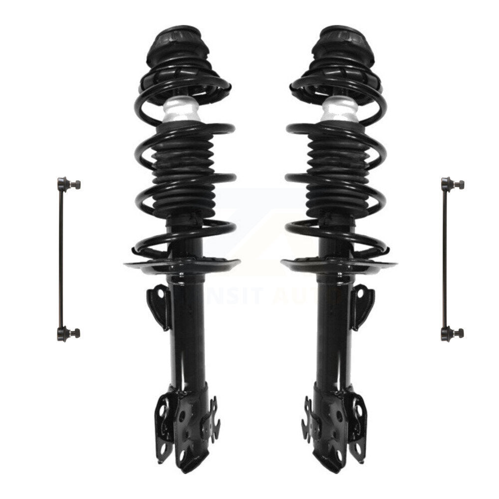 Transit Auto KSS-101005 Suspension Strut and Coil Spring Assembly for 2006-2018 Toyota Yaris, Toyota Prius C - Front