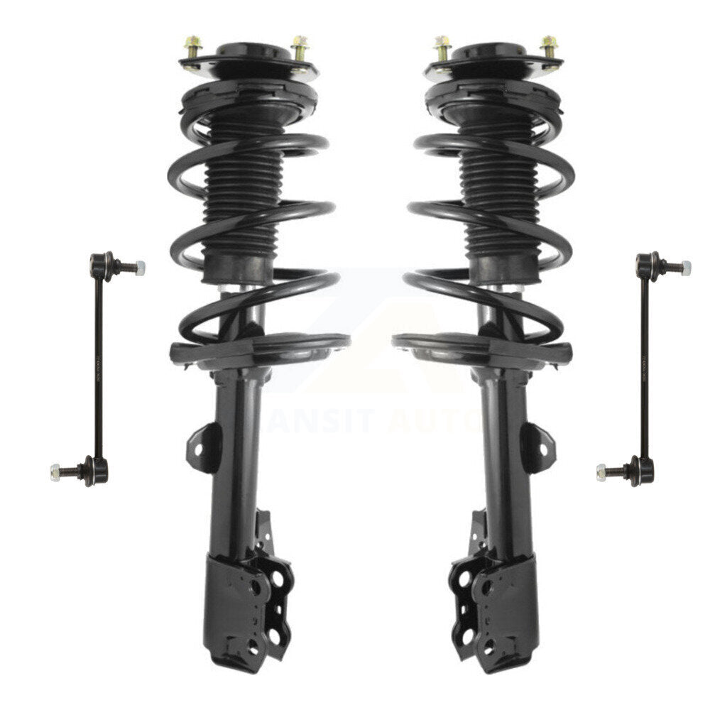 Transit Auto KSS-101018 Suspension Strut and Coil Spring Assembly for 2009-2016 Toyota Venza - Front