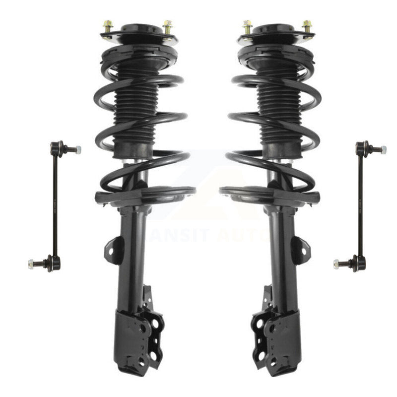 Transit Auto KSS-101018 Suspension Strut and Coil Spring Assembly for 2009-2016 Toyota Venza - Front