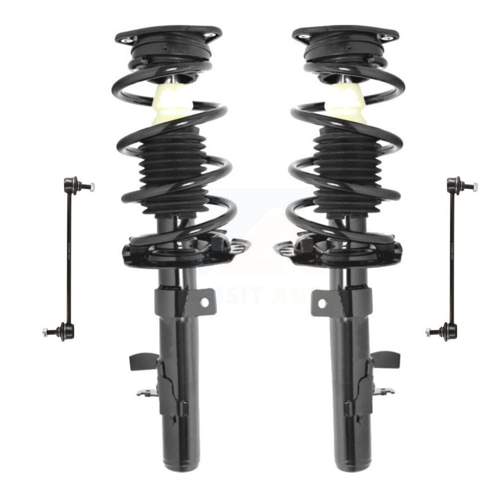 Transit Auto KSS-101019 Suspension Strut and Coil Spring Assembly for 2013-2019 Ford Escape - Front