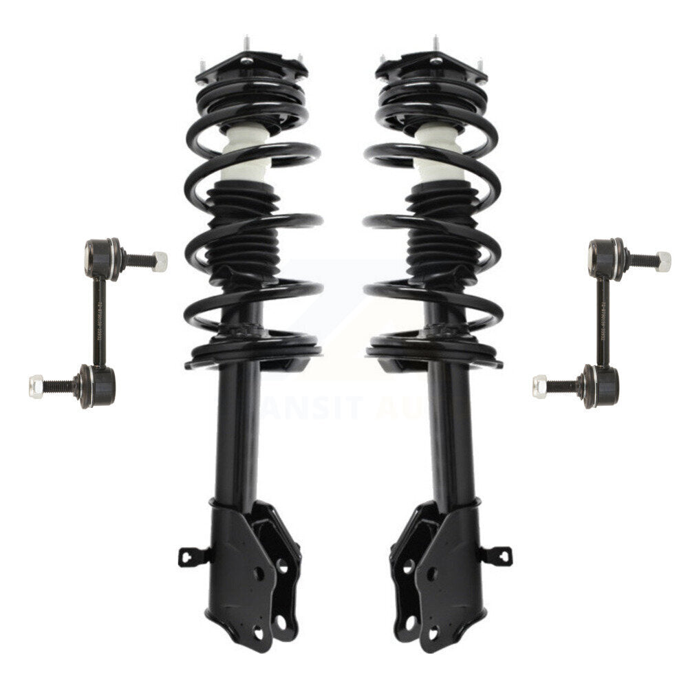 Transit Auto KSS-101022 Suspension Strut and Coil Spring Assembly for 2011-2015 Ford Edge, Lincoln MKX - Front