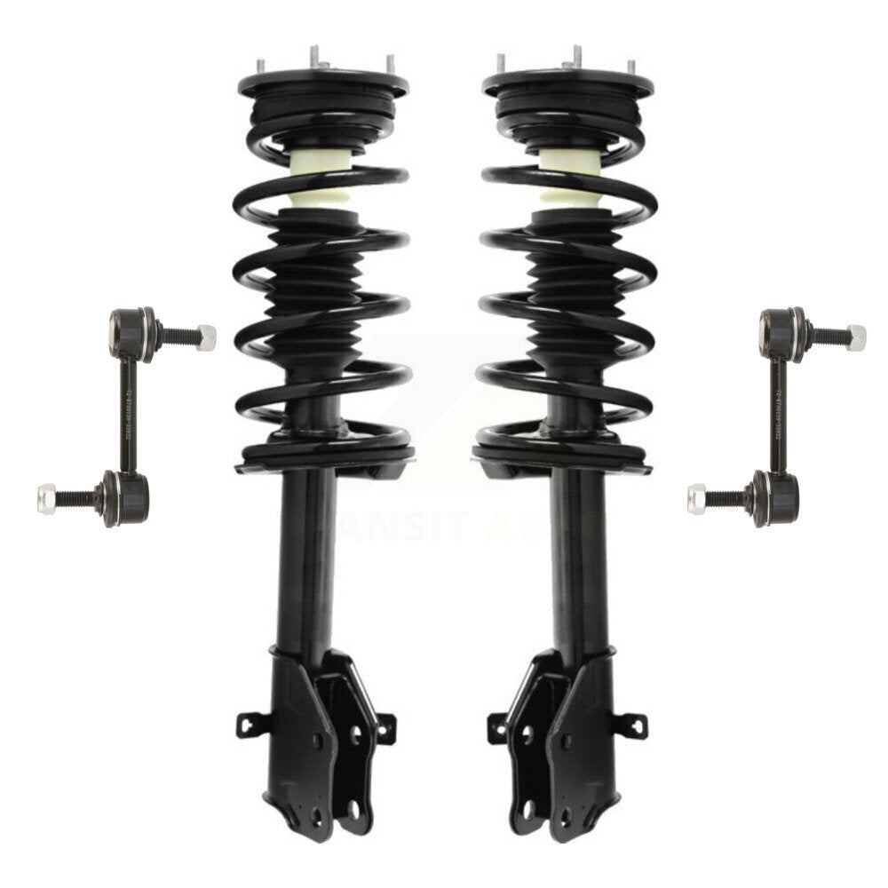 Transit Auto KSS-101024 Suspension Strut and Coil Spring Assembly for 2007-2010 Ford Edge, Lincoln MKX - Front