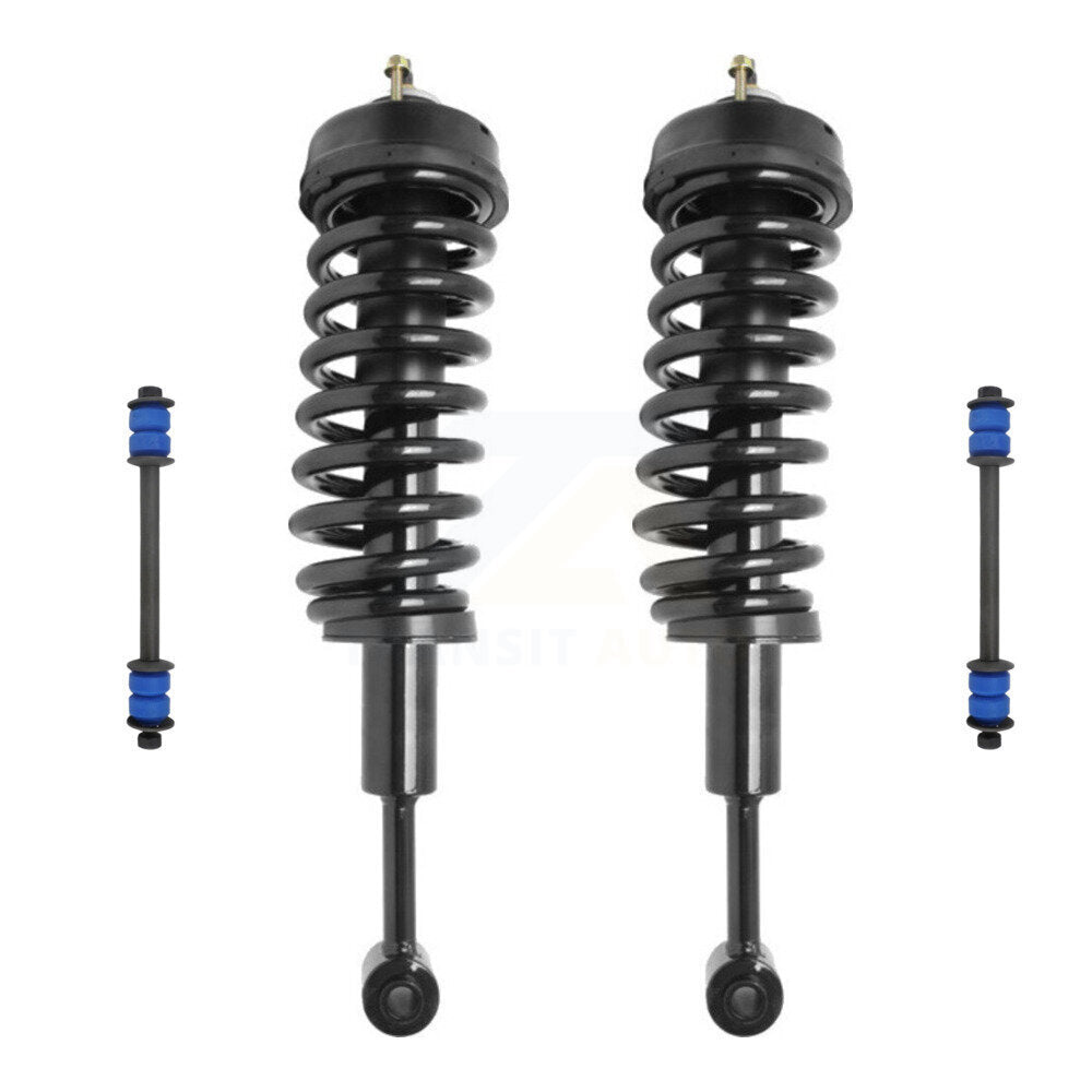 Transit Auto KSS-101044 Suspension Strut and Coil Spring Assembly for 2007-2010 Ford Explorer Sport Trac - Front
