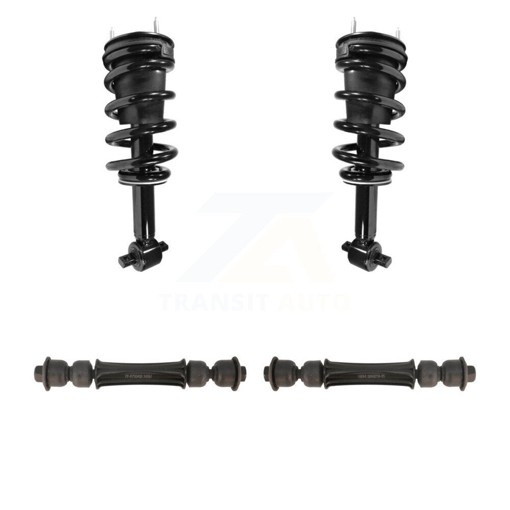 Transit Auto KSS-101052 Suspension Strut and Coil Spring Assembly for 2007-2013 Chevrolet Silverado 1500, GMC Sierra 1500 - Front
