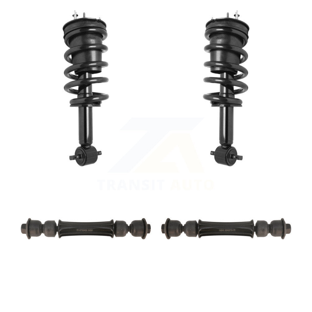 Transit Auto KSS-101054 Suspension Strut and Coil Spring Assembly for 2014-2019 Chevrolet Silverado 1500 LD, GMC Sierra 1500 Limited and More - Front