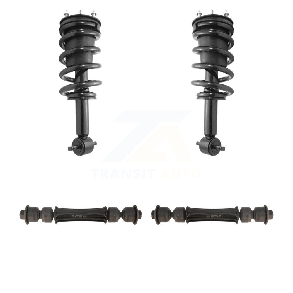 Transit Auto KSS-101055 Suspension Strut and Coil Spring Assembly for 2014-2019 Chevrolet Silverado 1500 LD, GMC Sierra 1500 Limited and More - Front