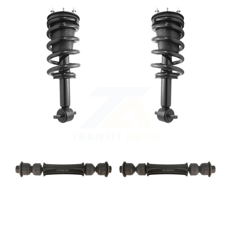Transit Auto KSS-101055 Suspension Strut and Coil Spring Assembly for 2014-2019 Chevrolet Silverado 1500 LD, GMC Sierra 1500 Limited and More - Front