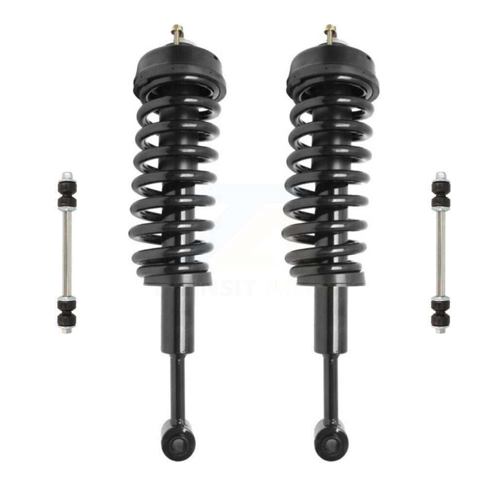 Transit Auto KSS-101057 Suspension Strut and Coil Spring Assembly for 2007-2010 Ford Explorer Sport Trac - Front