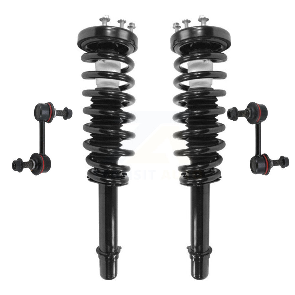 Transit Auto KSS-101109 Suspension Strut and Coil Spring Assembly for 2004-2008 Acura TSX - Front