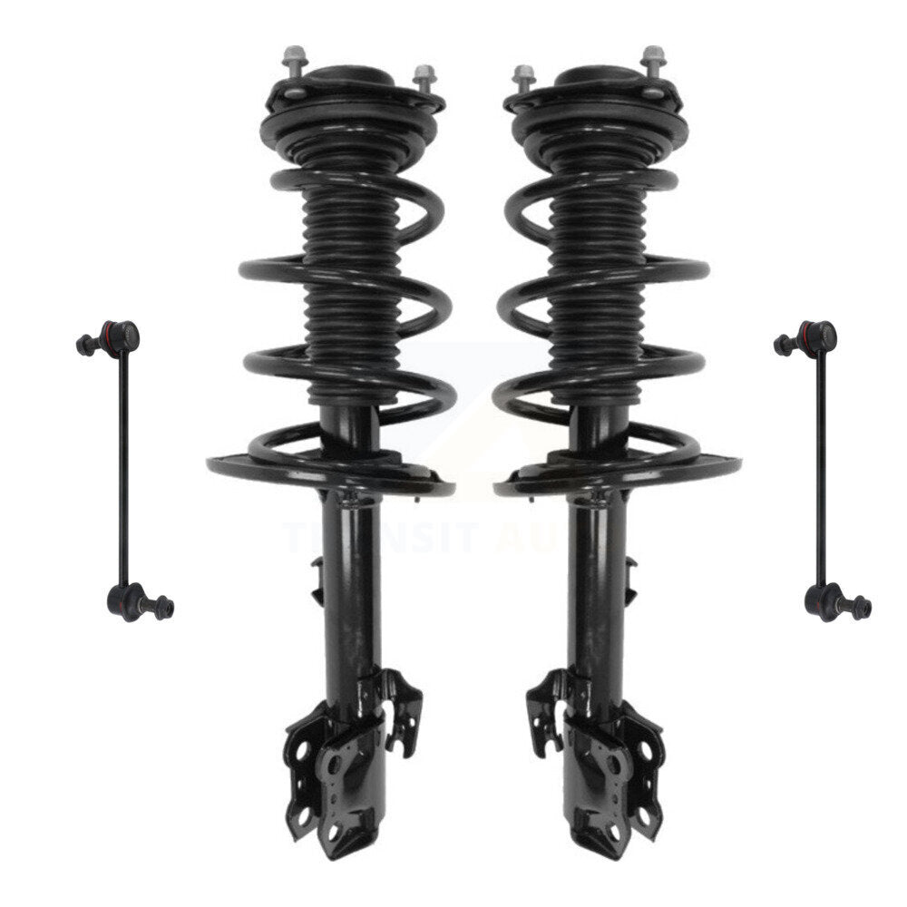 Transit Auto KSS-101114 Suspension Strut and Coil Spring Assembly for 2014-2019 Toyota Highlander - Front