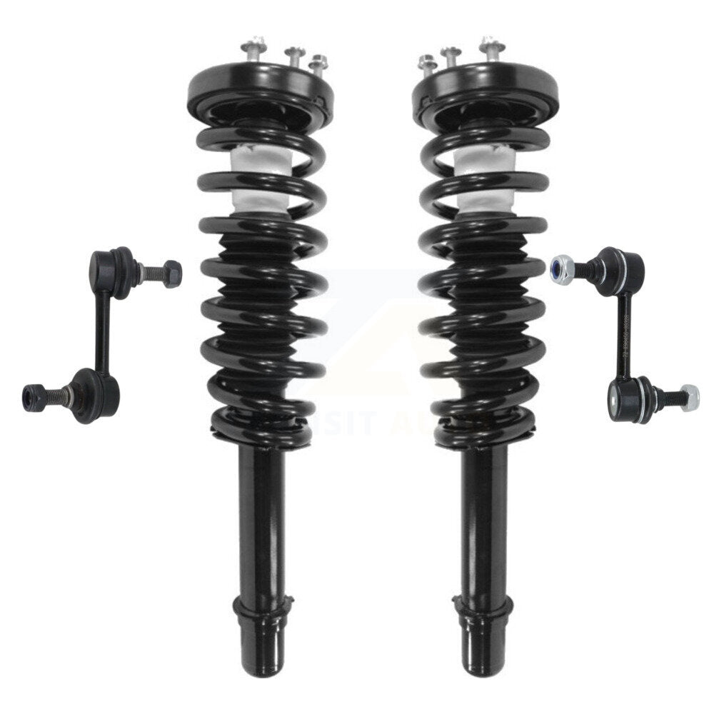 Transit Auto KSS-101128 Suspension Strut and Coil Spring Assembly for 2004-2008 Acura TSX - Front