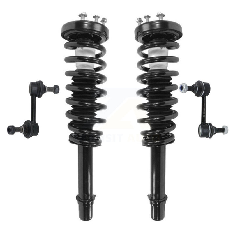Transit Auto KSS-101128 Suspension Strut and Coil Spring Assembly for 2004-2008 Acura TSX - Front