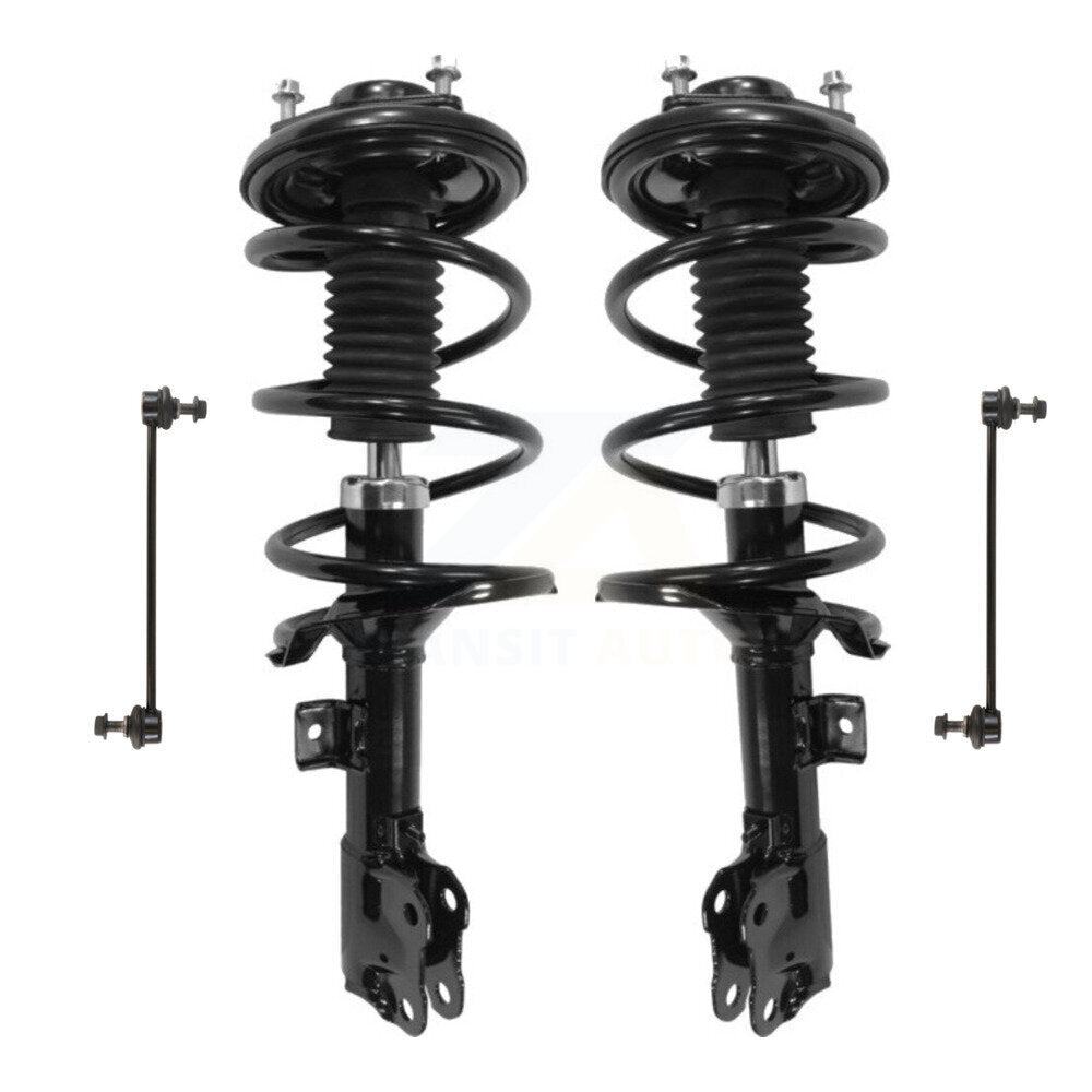 Transit Auto KSS-101134 Suspension Strut and Coil Spring Assembly for 2008-2011 Mitsubishi Lancer - Front