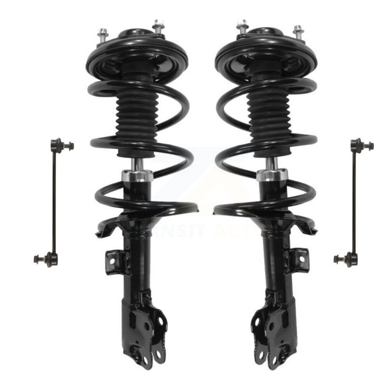 Transit Auto KSS-101134 Suspension Strut and Coil Spring Assembly for 2008-2011 Mitsubishi Lancer - Front