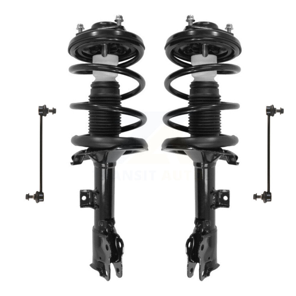 Transit Auto KSS-101141 Suspension Strut and Coil Spring Assembly for 2007-2013 Mitsubishi Outlander - Front